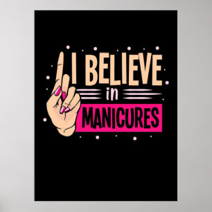 Poster Les Patrons Du Clou Croient Aux Manucures