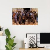 Poster Les Pauvres et l'argent par Vincent van Gogh (Bureau à domicile)