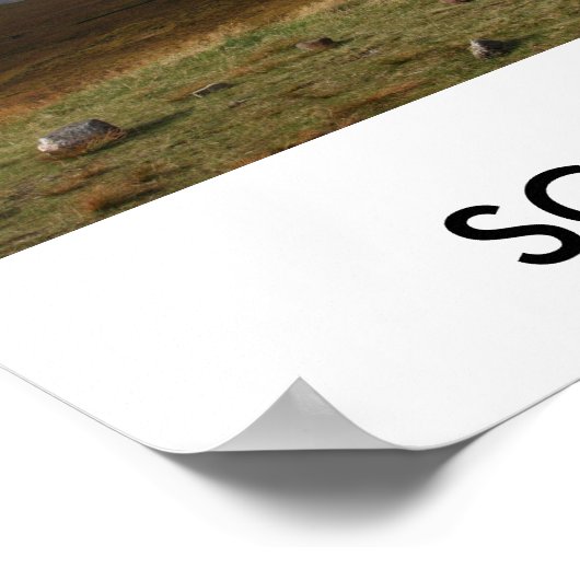 Poster Les Pays-Bas, ÉCOSSE (Coin)