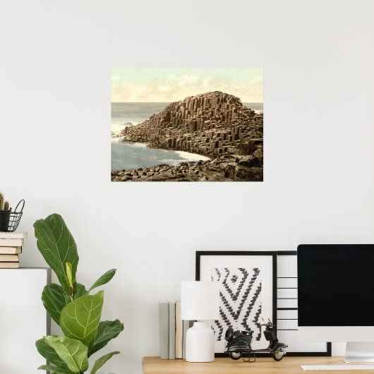 Poster Les peignes de miel, Chaussée géante, Antrim de co (Bureau à domicile)