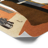 Poster Les pèlerins d'Emmaüs, Maurice Denis (Coin)