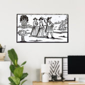 Poster Les pèlerins partent pour le Nouveau Monde (Bureau à domicile)