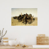 Poster Les pèlerins se rendent à La Mecque (Cuisine)