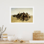 Poster Les pèlerins se rendent à La Mecque (Cuisine)