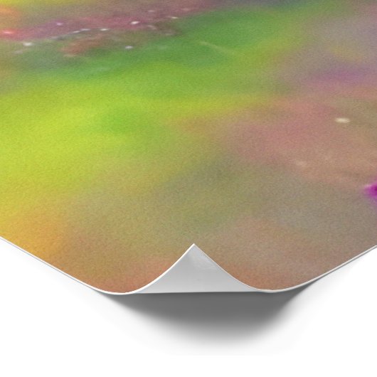 Poster Les pensées arc-en-ciel de Poutine (Coin)