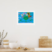 Poster Les pensées heureuses de Saphire (Cuisine)