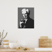 Poster Les penseurs - Bertrand Russell (Cuisine)