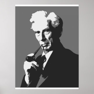 Poster Les penseurs - Bertrand Russell