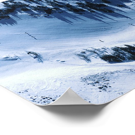 Poster Les Pentes - (Coin)