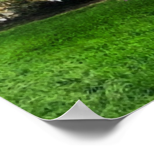 Poster "Les Percherons" (Coin)