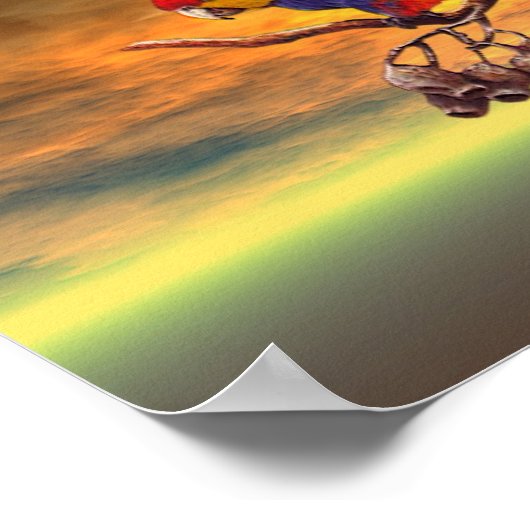 Poster Les perroquets (Coin)