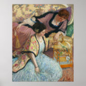 Poster Les perroquets par Frederick Carl Frieseke (Devant)