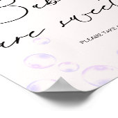 Poster Les Petits Bébés Pearl Sont Baby shower Sucré (Coin)