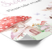 Poster Les petits bébés Whimsical Fairy sont doux (Coin)