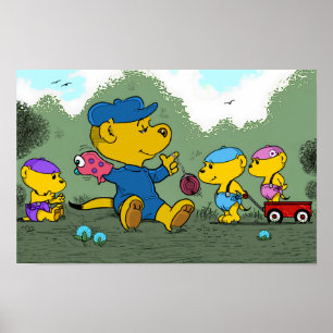 Poster Les petits cousins de Ferald