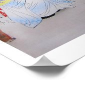 Poster Les Petits Gens - art du collage (Coin)