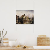 Poster Les Petits Murs Wash House (Cuisine)