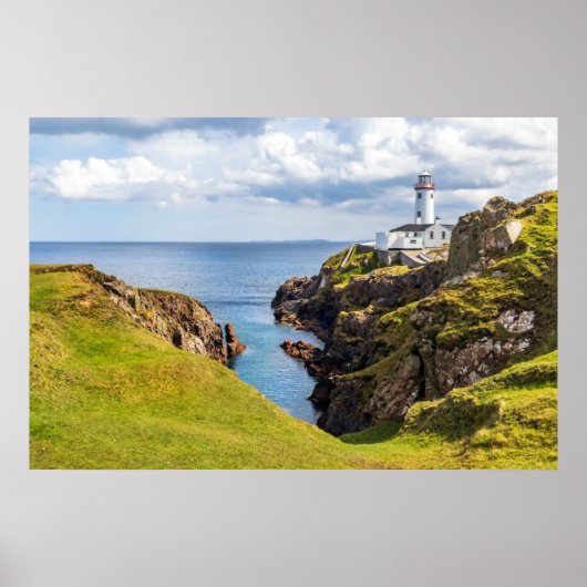 Poster Les phares | Fanad Head Lighthouse Irlande (Devant)