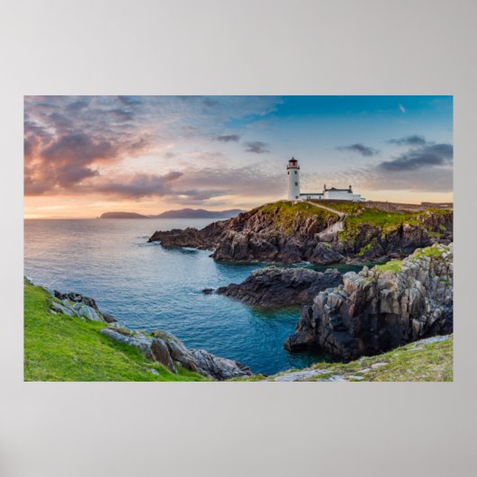 Poster Les phares | Fanad Head Lighthouse Irlande (Devant)