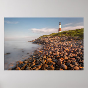 Poster Les phares Montauk Point Long Island