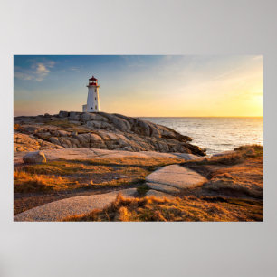 Poster Les phares   Peggy's Cove Nouvelle-Écosse