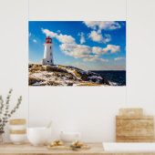 Poster Les phares | Peggy's Cove Nouvelle-Écosse (Cuisine)