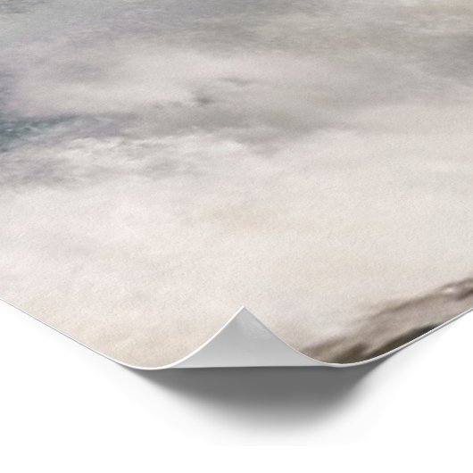 Poster Les phares | Phare Avec Vagues De Crise (Coin)