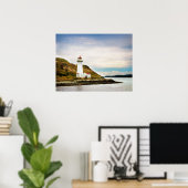 Poster Les phares | Phare de l'île Georges (Bureau à domicile)