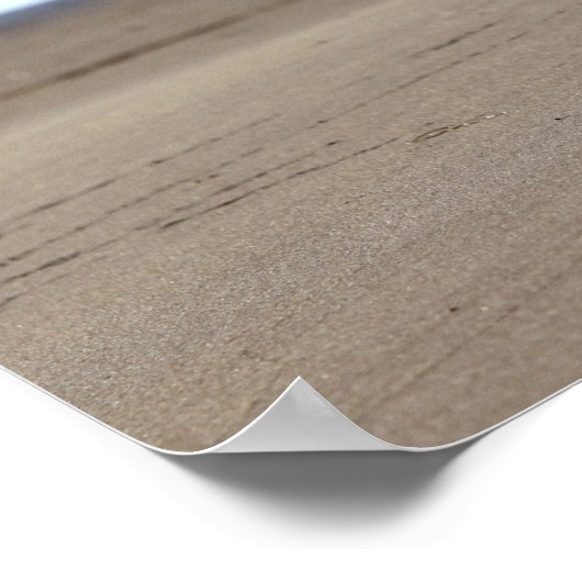 Poster Les pieds dans la plage (Coin)