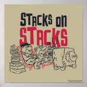 Poster Les Pierrafeu | Fred & Barney - Stacks on Stacks (Devant)