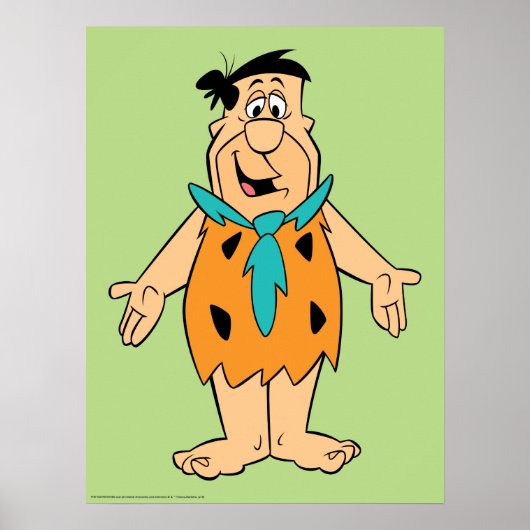 Poster Les Pierrafeu | Fred Flintstone (Devant)
