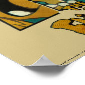 Poster Les Pierrafeu | Panneaux de caractères Retro Comic (Coin)