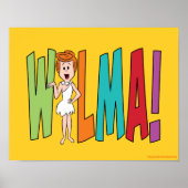 Poster Les Pierrafeu | WILMA ! (Devant)