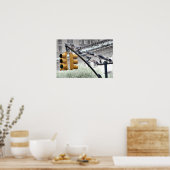 Poster Les pigeons à New York (Cuisine)