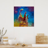 Poster Les piliers de la création, Nébuleuse de l'aigle,  (Cuisine)