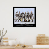 Poster Les pilotes d'essai X-15 - NASA (Cuisine)