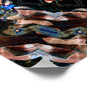 Poster Les pingouins dans la nuit... (Coin)