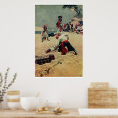 Poster Les pirates combattent le trésor (Cuisine)