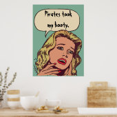 Poster Les Pirates Ont Pris Mon Gros ! (Cuisine)