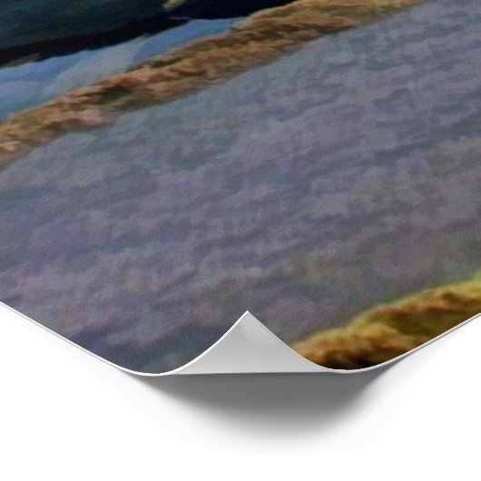 Poster Les piscines côtières (Coin)