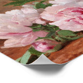 Poster Les pivoines | Alexandre Gamba de Preydour (Coin)