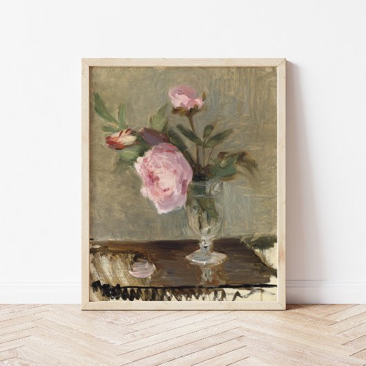 Poster Les pivoines | Berthe Morisot