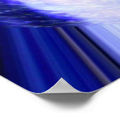 Poster Les planètes bleues et vertes (Coin)