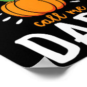 Poster Les Plus Cuttes Petits Citrouilles M'Appelent Dada (Coin)
