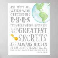 Les plus grands secrets sont toujours cachés Roald