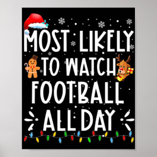 Poster Les Plus Probables À Regarder Le Football Toute La