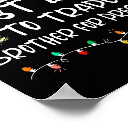 Poster Les Plus Probables À Trade Brother Pour Présents F (Coin)