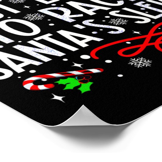 Poster Les Plus Probables De Course Père Noël Sleigh Fami (Coin)