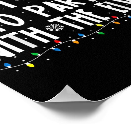 Poster Les Plus Probables De Faire La Fête Avec Les Elfes (Coin)