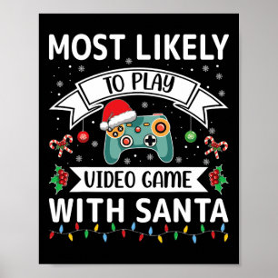 Poster Les Plus Probables De Jouer Jeu Vidéo Avec Père No